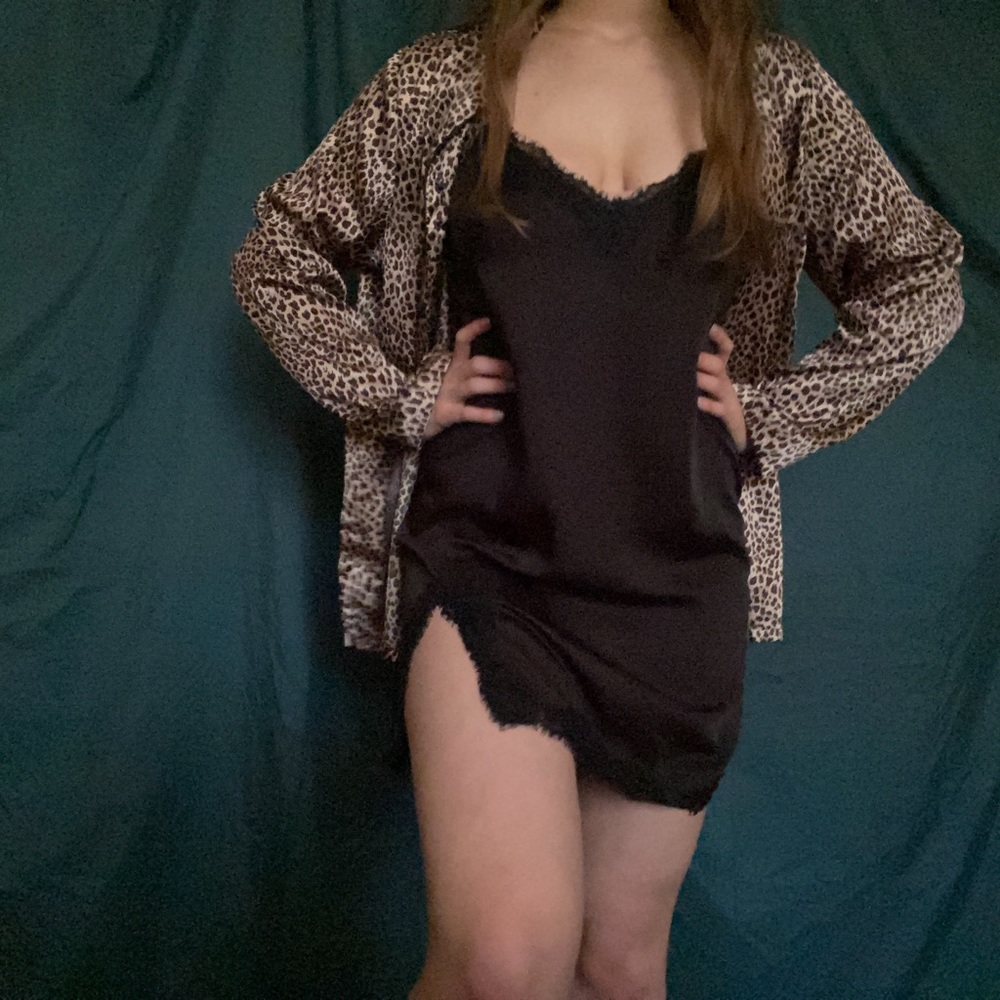 Victoria's Secret cheetah print top